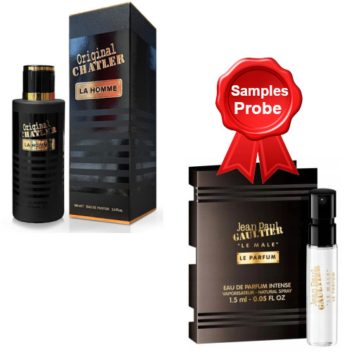 Le male sales de parfum