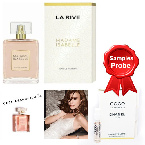 La Rive Madame Isabelle 90 ml + Probe Chanel Coco Mademoiselle
