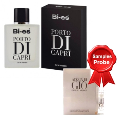 Bi-Es Porto di Capri - Eau de Toilette 100 ml, Probe Armani Acqua Di Gio