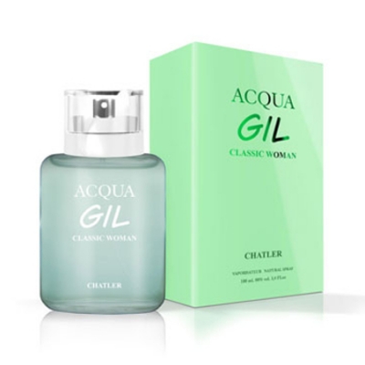 Chatler Acqua Gil Classic Woman - Eau de Parfum 100 ml, Probe Armani Acqua Di Gioia