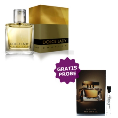 Chatler Dolce Lady Gold 100 ml + Probe Dolce Gabbana The One Women