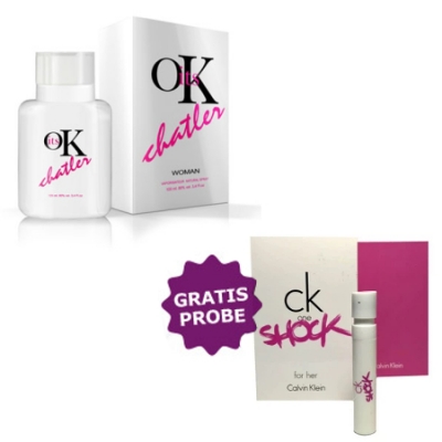 Chatler its OK - Eau de Parfum 100 ml, Probe Calvin Klein One Shock Her