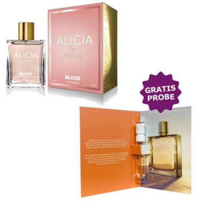 Chatler Alicia - Eau de Parfum fur Damen 100 ml, Probe Hugo Boss Alive