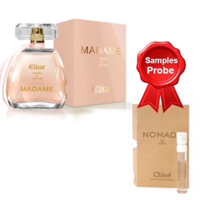 Chatler Elitar Madame - Eau de Parfum 100 ml, Probe Chloe Nomade