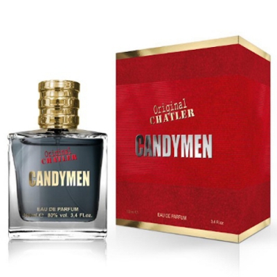 Chatler Original Candymen - Eau de Parfum 100 ml, Probe Gaultier Scandal Homme