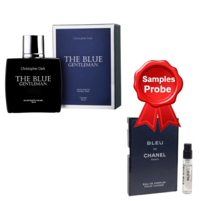 Christopher Dark The Blue Gentleman - Eau de Parfum 100 ml, Probe Chanel Bleu de Chanel