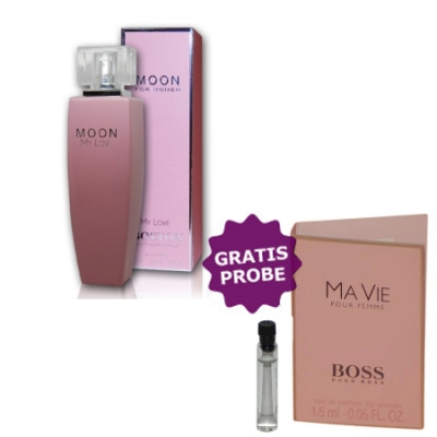Cote Azur Boston Moon My Love - Eau de Parfum 100 ml, Probe Hugo Boss Ma Vie Pour Femme