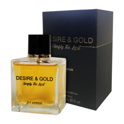 Cote Azur Desire & Gold Simply The Best - Eau de Parfum fur Damen 100 ml