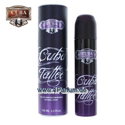 Cuba Tattoo Woman - Eau de Parfum fur Damen 100 ml