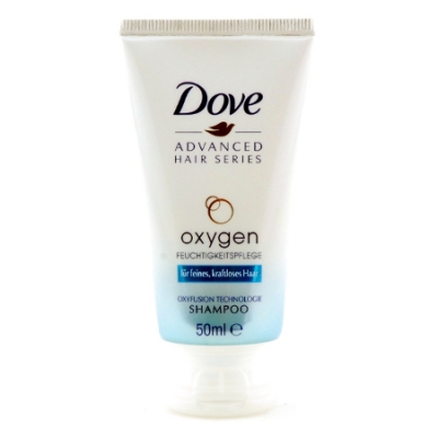 Dove - Shampoo Oxygen Feuchtigkeitspflege, 50 ml