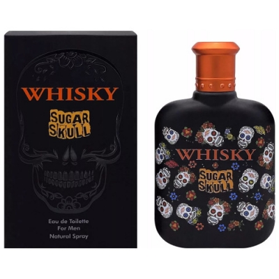 Evaflor Whisky Sugar Skull - Eau de Toilette fur Herren 100 ml