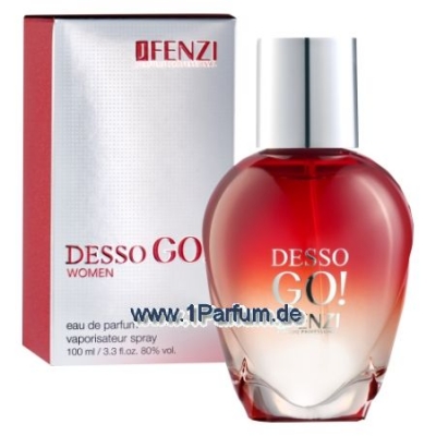 JFenzi Desso Go - Eau de Parfum fur Damen 100 ml