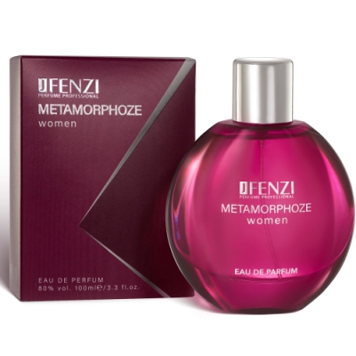 JFenzi Metamorphoze Woman - Eau de Parfum fur Damen 100 ml, Probe Calvin Klein Euphoria 1,2 ml