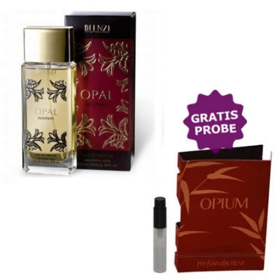 JFenzi Opal - Eau de Parfum 100 ml, Probe Yves Saint Laurent Opium Women