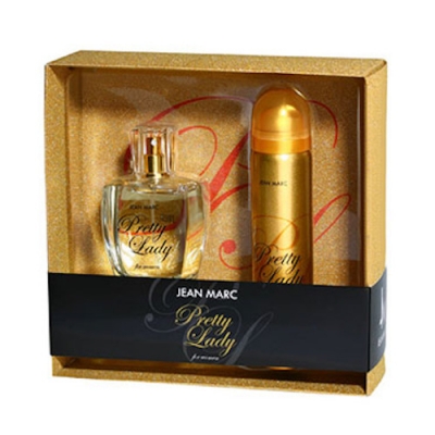 Jean Marc Pretty Lady - Set, Eau de Parfum, Deodorant