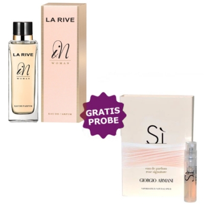 La Rive In Woman - Eau de Parfum 90 ml, Probe Giorgio Armani Si