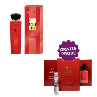 La Rive In Women Red - Eau de Parfum 100 ml, Probe Giorgio Armani Si Passione