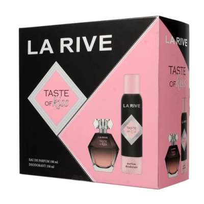 La Rive Taste of Kiss - Set fur Damen, Eau de Parfum 100 ml, Deodorant 150 ml