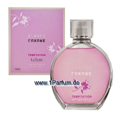 Luxure Temptation - Eau de Parfum fur Damen 100 ml, Probe Chanel Chance Eau Tendre