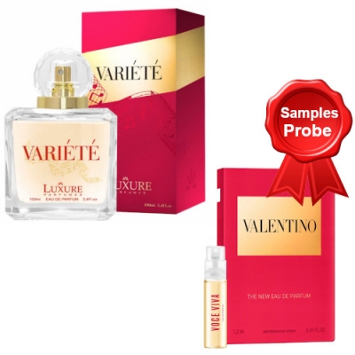 Luxure Variete - Eau de Parfum 100 ml, Probe Valentino Voce Viva
