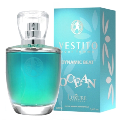 Luxure Vestito Dynamic Beat Ocean - Eau de Parfum fur Damen 100 ml