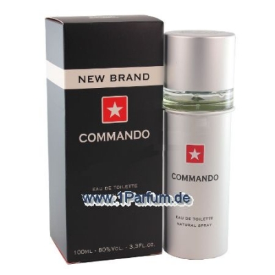 New Brand Commando - Eau de Toilette fur Herren 100 ml