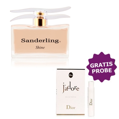 Paris Bleu Sanderling Shine - Eau de Parfum 100 ml, Probe Dior Jadore