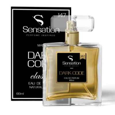 Sensation 147 Darki Code - Eau de Parfum fur Herren 100 ml