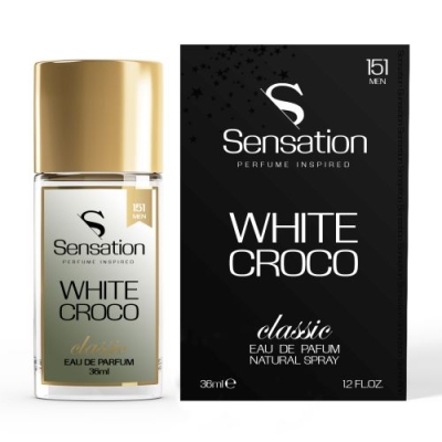 Sensation 151 White Croco - Eau de Parfum fur Herren 36 ml