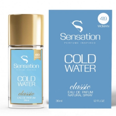 Sensation 419 Cold Water - Eau de Parfum fur Damen 36 ml