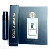 JFenzi Throne Only - Eau de Parfum fur Herren 100 ml, Probe K by Dolce Gabbana EDT 1 ml