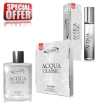Chatler Acqua Classic Men - Aktions-Set, Eau de Parfum 100 ml + Eau de Parfum 30 ml
