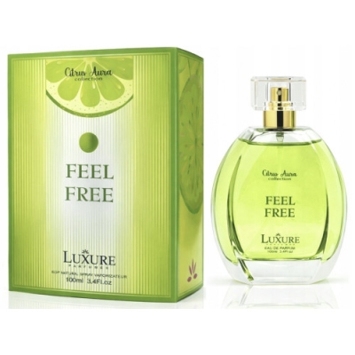 Luxure Citrus Aura Collection Feel Free - Eau de Parfum fur Damen 100 ml