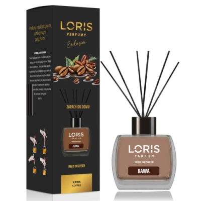 Loris Kaffee - Raumduft, Aroma Diffusor mit Stabchen 120 ml