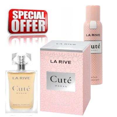 La Rive Cute - Aktions-Set, Eau de Parfum, Deodorant