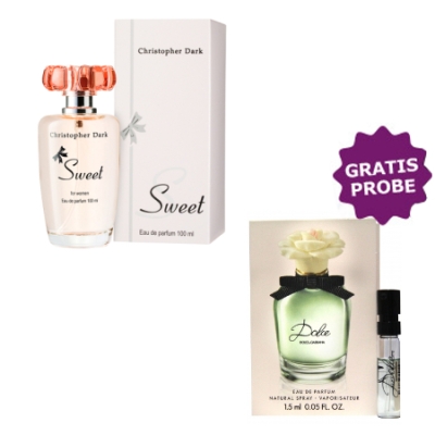 Christopher Dark Sweet - Eau de Parfum 100 ml, Probe Dolce Gabbana Dolce