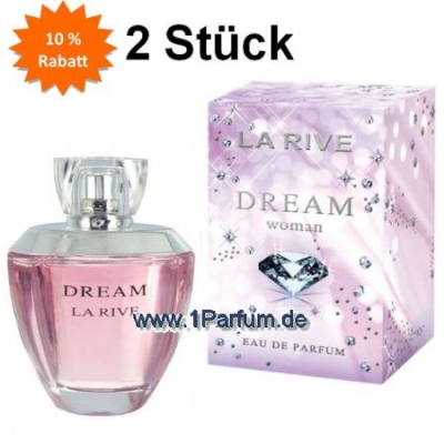 La Rive Dream - Eau de Parfum fur Damen 100 ml, 2 Stuck