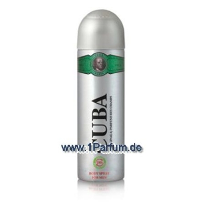 Cuba Green - Deodorant fur Herren 200 ml