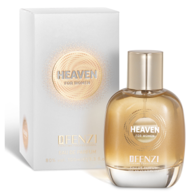 JFenzi Heaven - Eau de Parfum fur Damen 100 ml, Probe Jean Paul Gaultier Divine EDP 1,5 ml