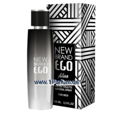 New Brand Ego Silver - Eau de Parfum 100 ml, Probe Dolce Gabbana The One Men