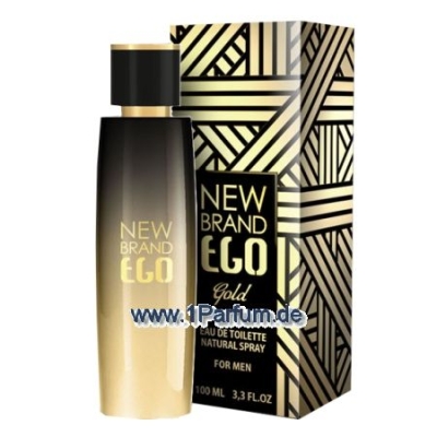 New Brand Ego Gold - Eau de Toilette fur Herren 100 ml