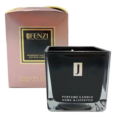 JFenzi Duftkerze Opal Glamour - Naturliche Soja-Kerze, Aromatherapie-Kerze 200g