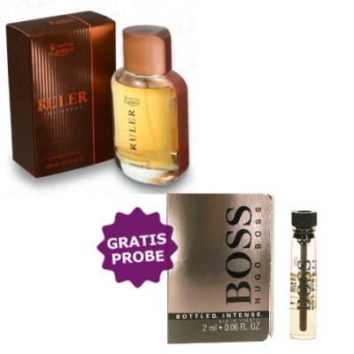 Lamis Ruler The Great - Eau de Toilette 100 ml, Probe Boss Bottled Intense Men