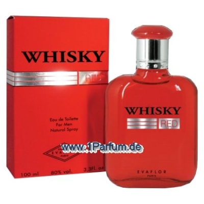 Evaflor Whisky Red - Eau de Toilette fur Herren 100 ml