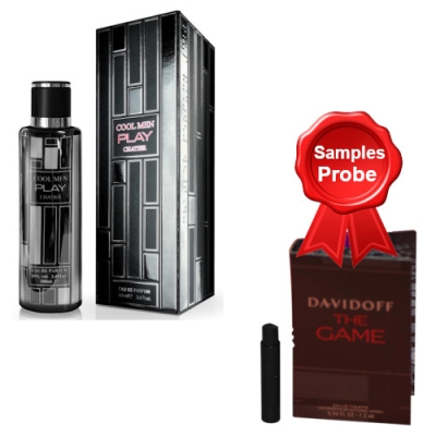 Chatler Cool Play Men - Eau de Parfum 100 ml, Probe Davidoff The Game