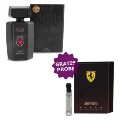 Lamis Fermino - Eau de Toilette 100 ml, Probe Ferrari Black