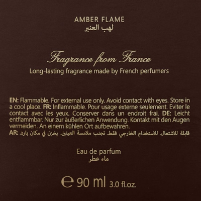 LOU DE PRE Amber Flame - Eau de Parfum fur Herren 90 ml