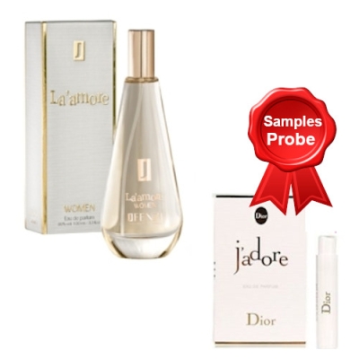 JFenzi La Amore - Eau de Parfum 100 ml, Probe Dior Jadore