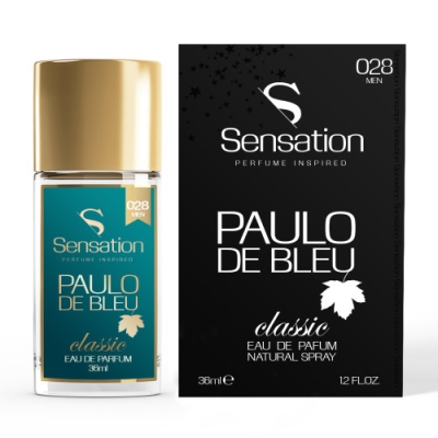 Sensation 028 Paulo De Bleu - Eau de Parfum fur Herren 36 ml