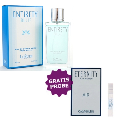 Luxure Entirety Blue Women - Eau de Parfum 100 ml, Probe Calvin Klein Eternity Air Women